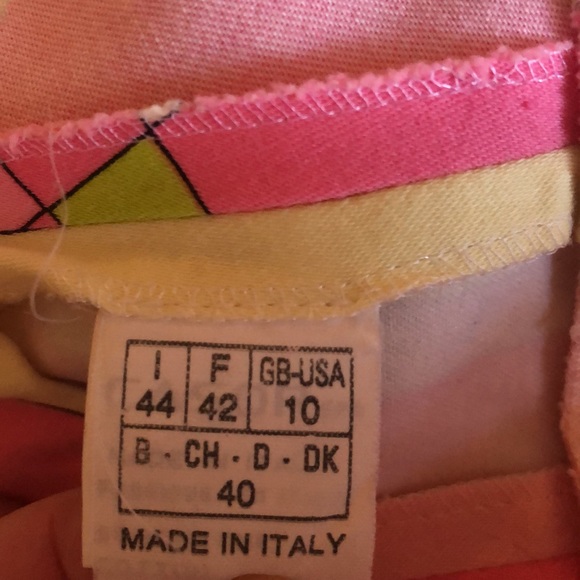 Vintage Pucci Cotton Halter Dress - Picture 9 of 10